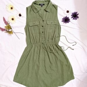 BeBOP Olive Green Dress